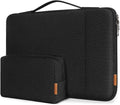 DOMISO 17.3 inch Laptop Sleeve Case Water Resistant Shockproof Protective Computer Bag for 17.3" Notebook/HP Pavilion Envy 17/Dell/IdeaPad/LG Gram/MSI with Accesory Bag,Black