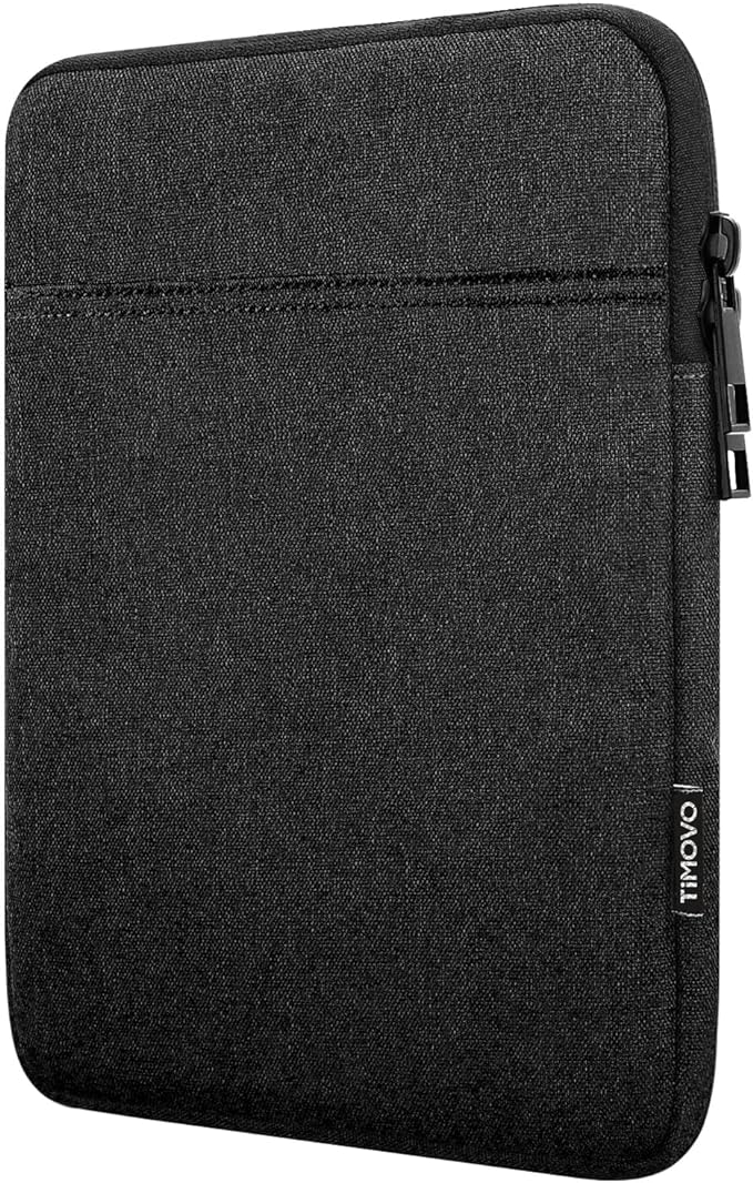 TiMOVO 9-11" Tablet Sleeve Bag for iPad 11-inch A16 2025, iPad 10.9"/10.2"| Air 11 Inch/5th/4th Gen. 10.9", Galaxy Tab A9+/A11Plus 11", Protective Bag Fit Smart Keyboard, Black