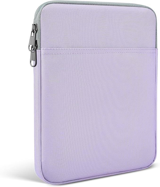 9-11 inch Tablet Sleeve Case for Fire Max 11 Tablet/Kindle Fire HD 10 Plus 10.1", iPad Pro M5 M4 /A16 11-in, iPad Air M2 M3 M4, 10.2 10.5 10.9 iPad Air, Galaxy Tab A9+ Plus, Fit Magic Keyboard -Purple