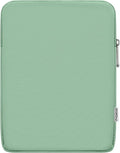 MoKo 13 Inch Tablet Sleeve Fits New 13inch iPad Air M4 2026, iPad Pro M5/M4/Air M3/M2 13", iPadPro 12.9", Galaxy Tab S8+/S9+ 12.4", Polyester Bag Fit with Apple Pencil or Smart Keyboard, Bodhi Green