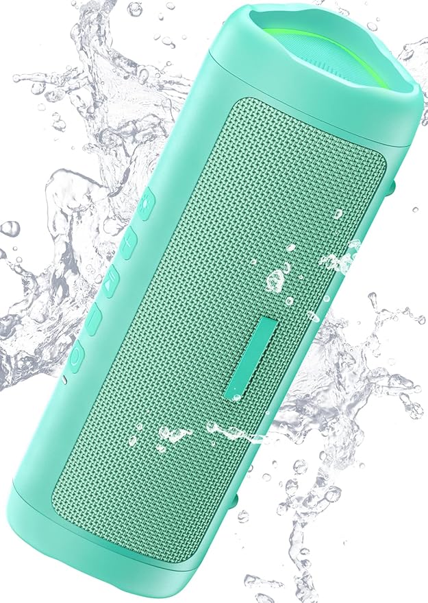 BolaButty Bluetooth Speaker Portable Wireless, IPX5 Waterproof, Up to 20H Playtime, TWS Pairing, BT5.3, for Home/Party/Outdoor/Camping/Beach Essentials, Birthday Gift (Teal)