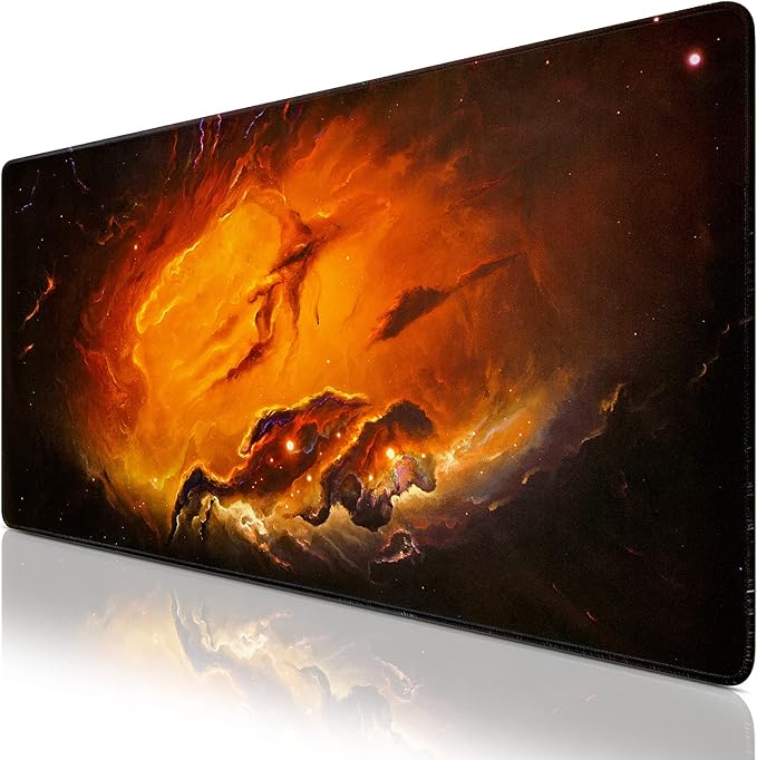 Canjoy Gaming Mouse Pad, Large Extended Mouse Pad Big Computer Mousepad for Home Office Gaming Work 31.5x15.7inch