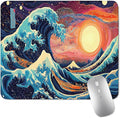 Mouse Pad for Gaming & Office - (11.8"×9.8") Small Desk Mat with Smooth Surface and Stylish Design for PC, Home Office Decor and Work