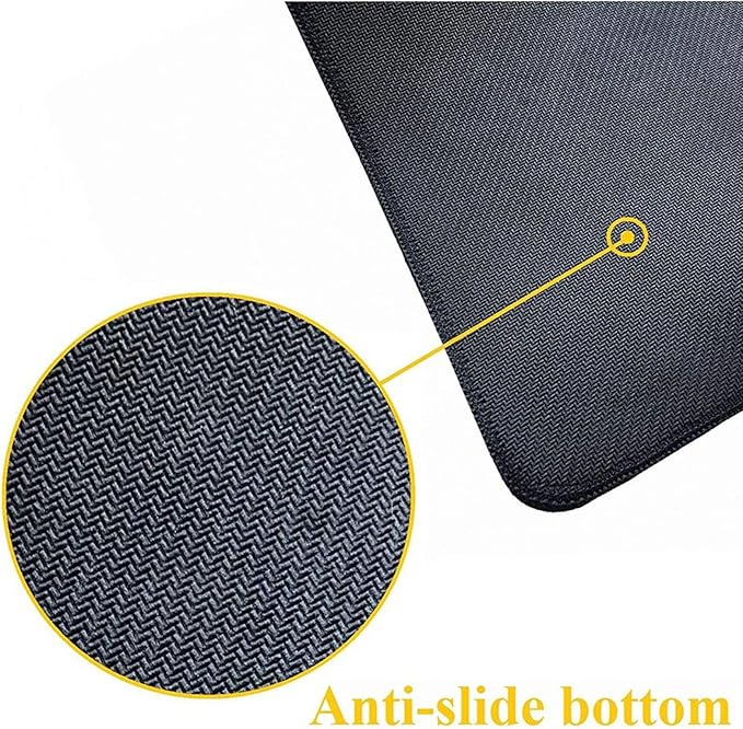 Black Grey and White Gaming Mouse Pad Large XL Camo Gray Long Extended Pads Desk Mat Camouflage Big Mousepad for Home Office Decor Accessories Gamer