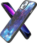 Smartish® iPhone 14 Slim Case - Gripmunk Compatible with MagSafe [Lightweight + Protective] Thin Grip Cover with Microfiber Lining - Spaced Out