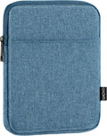 TiMOVO 8-9 Inch Tablet Sleeve Case for All-New iPad mini 7 (A17 Pro, 2024), iPad mini 6 (8.3-Inch, 2021), iPad mini 5/4/3/2/1, Portable Protective Bag with Pockets for iPad mini, Blue