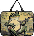 Universal Laptop Sleeve Tablet Case 12 inch, Music Frog Slim Carrying Case Handbag Travel Laptop Bag for Surface Pro 9 8 7/Laptop Go 2 3, MacBook Air 11/12