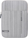 Lacdo Tablet Sleeve Case for 11 inch iPad A16 | 11 Inch ipad Air M4 M3 M2 | 11" iPad Pro M5 M4 | 10.9" ipad/ipad Air | 10.2" IPad | Samsung Galaxy Tab A9+, iPad Air Pro Case Protective Bag, Dark Gray
