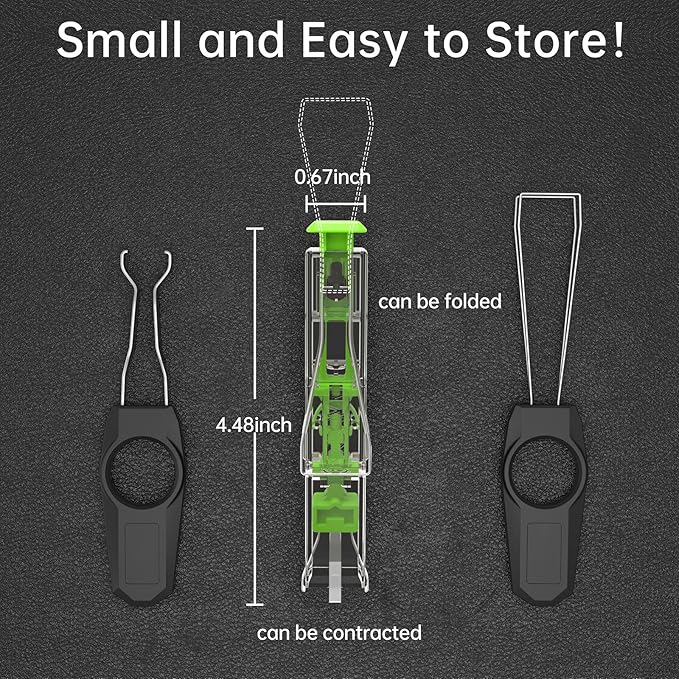 KEMOVE P10-V1 4-Claw Switch & Keycap Puller for Mechanical Keyboards - Ergonomic Pain-Free Design, 304 Stainless Steel Omni-Directional Tool for Effortless Switch/Keycap Removal