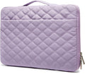 Kinmac 360° Heavy Duty Protective Laptop Sleeve Case Bag Cover with Handle for MacBook Air 13 inch,iPad Pro 13 inch and 13.3 inch HP,Dell,Lenovo,Asus,Acer Laptop (Purple Embroidery)