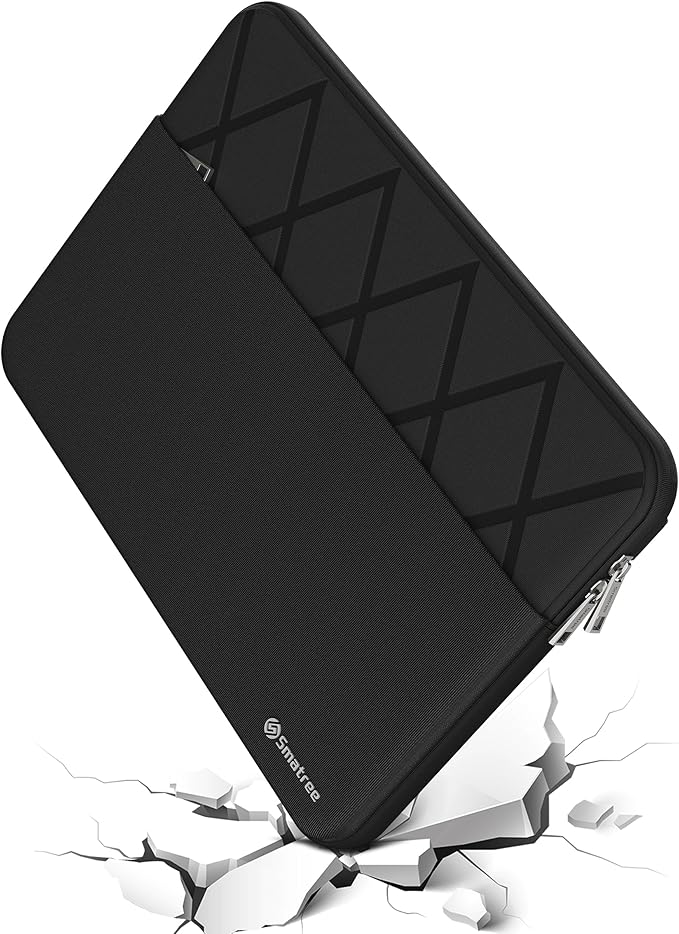 Smatree Laptop Sleeve for 13 inch iPad Pro M5 2025/M4 2024 A2926 A3007 A2925, iPad air M2 2024 A2899/A2900/A2898, 12.9 inch iPad Pro M2/M1 2022/2021/2020/2018 A2764/A2461/A2069 Case with Pocket (E311)