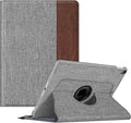 Fintie Rotating Case for iPad Air (3rd Gen) 10.5" 2019 / iPad Pro 10.5" 2017 with Built-in Pencil Holder - 360 Degree Rotating Stand Protective Cover, Auto Sleep/Wake (Denim Grey)