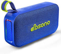 Bluetooth Speaker Stereo 20W Loud Sound: 30H Playtime, IPX5 Water Resistant, Portable Wireless Speakers, Powerful Bass, Lightshow, Birthday Gifts for Men/Adults/Teens, Beach Vacation Essentials, Blue