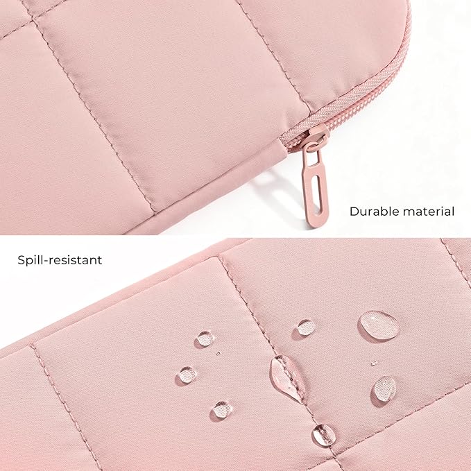 EooCoo for MacBook Neo Case 13 inch 2026 Model A3404 with A18 Pro chip, Hard Shell Case & Sleeve Bag & Type C & Keyboard Skin & Screen Film Laptop Accessories, Crystal Blush