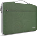 DOMISO Laptop Case Sleeve Protective Cover Compatible with Mac Book Air 13 M4 M3 M2,MacBook Pro M2 M1,iPad Air/Pro,13 inch Dell,Asus,Lenovo, HP, Waterproof Computer Cases Bag with Handle,Avocado Green