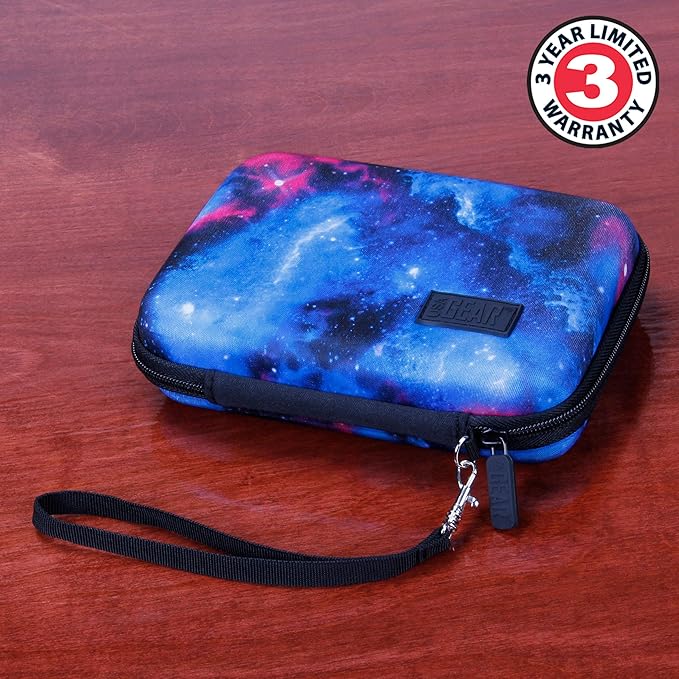 USA Gear 7 Inch Hard Case for Mini Laptops Fits GPD Win Mini (2025), One Netbook One Mix 1S Yoga, Small Notebook UMPC Computer & More - Storage Travel Case with Water Resistant Exterior (Galaxy)
