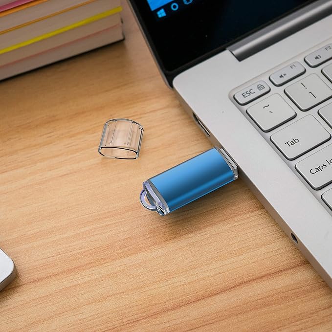 K&ZZ 128G Flash Drive USB 3.0 Thumb Dive Memory Stick Data Storage USB Stick with LED Indicator Light Zip Drive Jump Drive