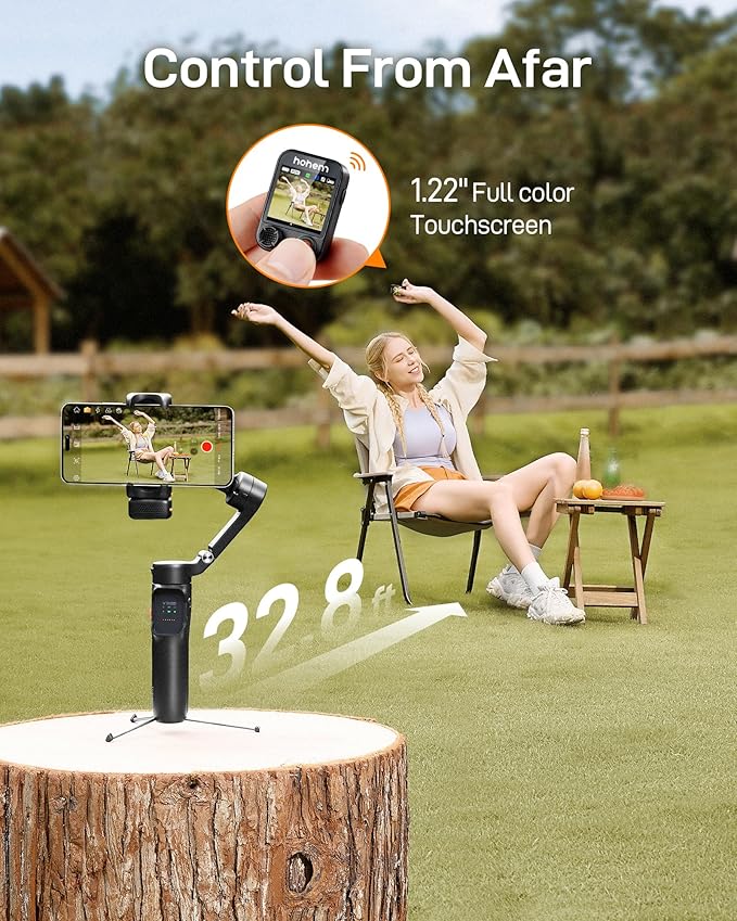 hohem iSteady X3SE Gimbal Stabilizer for iPhone & hohem iSteady V3 Ultra Gimbal Stabilizer for Smartphone