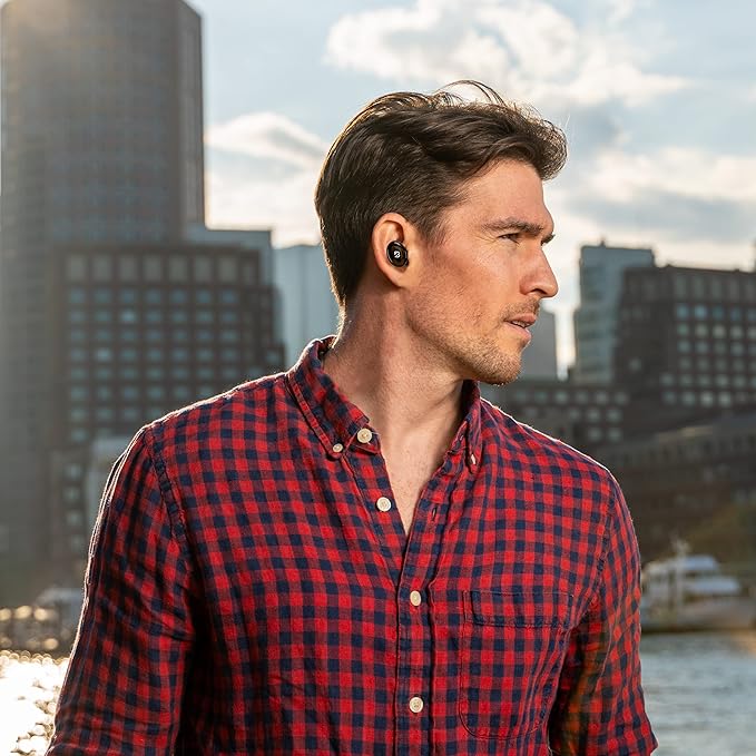 Back Bay Audio Tempo 30 Wireless Earbuds for Small Ears - Award-Winning Sound, Sweatproof Bluetooth Earbuds, Tech Fitness Gifts for Men, Comfortable Bluetooth Ear Buds for Women - Champagne