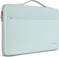 DOMISO Laptop Case Sleeve Protective Cover Compatible with MacBook Air 13 M4 M3 M2,MacBook Pro M2 M1,iPad Air/Pro,13 inch Dell,Lenovo, HP,Asus,Waterproof Computer Cases Bag with Handle,Mint Green