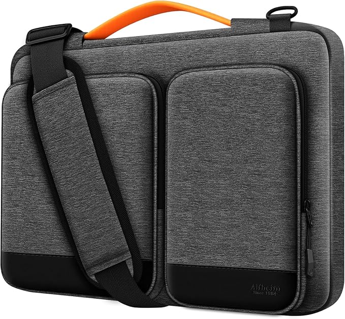 Alfheim Laptop Bag 15,6-16 inch Laptop Cover, 360° Protective Waterproof Shockproof Lightweight MacBook Pro 16 Notebook Briefcase, Compatible with ASUS Lenovo Dell Samsung