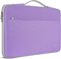 DOMISO 14 inch Laptop Case Sleeve Protective Cover Compatible with 15 inch MacBook Air M4 M3 M2,MacBook Pro,14-15 inch HP Dell ASUS Lenovo Chromebook,Waterproof Computer Cases Bag with Handle,Purple
